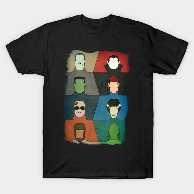 Universal Monsters T-Shirt by sbsiceland